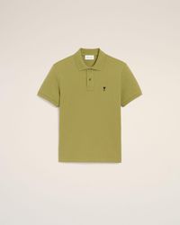 Ami Paris - Short-Sleeved Polo Shirt - Lyst