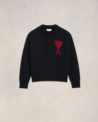Ami Paris - Ami De Coeur Sweater - Lyst