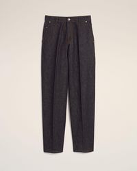Ami Paris - Balloon-Fit Cotton Jeans - Lyst