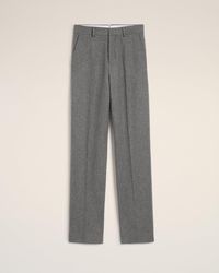 Ami Paris - Wool Large Fit Trousers - Lyst