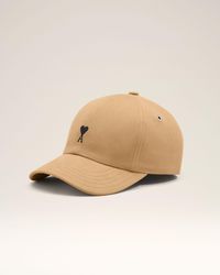 Ami Paris - Cotton Cap With Ami De Coeur - Lyst