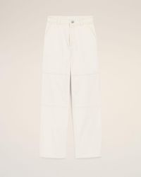 Ami Paris - Cotton Worker Trousers - Lyst