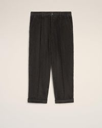 Ami Paris - Weite Carrot-Fit-Hose Aus Baumwolle - Lyst
