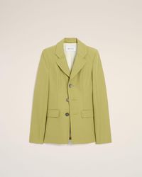 Ami Paris - New Wool Single Breasted Fitted Jacket - Lyst