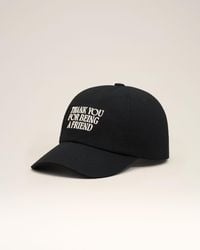 Ami Paris - Cotton Thank You For Being A Friend Embroidery Cap - Lyst
