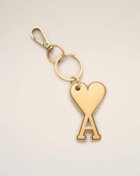 Ami Paris - Metal Keyring With Ami De Coeur - Lyst