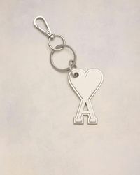 Ami Paris - Metal Ami De Coeur Keyring - Lyst