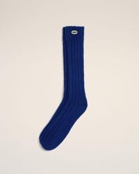 Ami Paris - Wool Socks With Ami Patch - Lyst