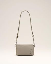 Ami Paris - Graue Marcel Lunchbox-Tasche Aus Nylon - Lyst