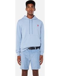 ami blue sweatshirt