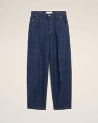 Ami Paris - Cotton Balloon Fit Jeans - Lyst