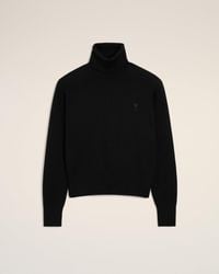 Ami Paris - Wool Ami De Coeur Turtle Neck Sweater - Lyst