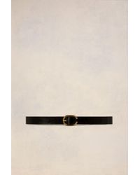 Ami Paris - Ceinture boucle ovale 25 mm - Lyst