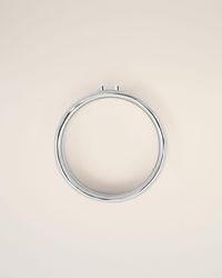Ami Paris - Brass Ring With Hammered Ami De Coeur - Lyst