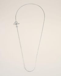 Ami Paris - Brass Chain Necklace With Ami De Coeur - Lyst