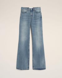 Ami Paris - Flare-Fit Cotton Jeans - Lyst