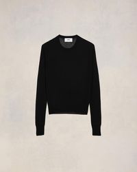 Ami Paris - Boucle Crewneck Sweater - Lyst