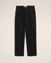 Ami Paris - Baggy-Fit Cargo Cotton Trousers - Lyst