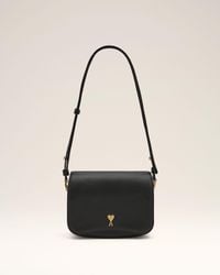 Ami Paris - Cowhide Leather Paris Paris Bag - Lyst