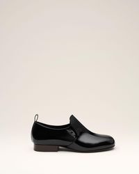 Ami Paris - Flat Cow Leather Shoes - Lyst