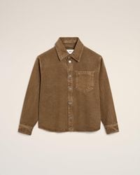 Ami Paris - Cotton Ami De Coeur Overshirt - Lyst