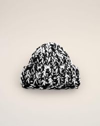 Ami Paris - And Wool Knit Beanie - Lyst
