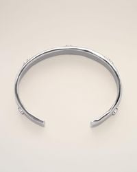 Ami Paris - Brass Bracelet With Hammered Ami De Coeur - Lyst