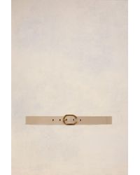 Ami Paris - Ceinture boucle ovale 25 mm - Lyst