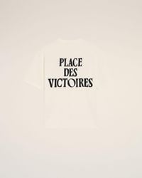 Ami Paris - Cotton Place Des Victoires Print T-Shirt - Lyst