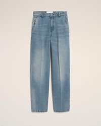 Ami Paris - Balloon-Fit Cotton Jeans - Lyst
