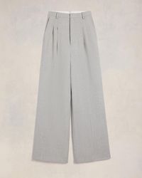 Ami Paris - Pantalon Large Taille Haute - Lyst
