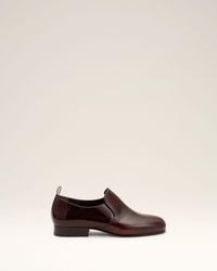 Ami Paris - Flat Cow Leather Shoes - Lyst