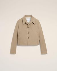 Ami Paris - Cotton Buttoned Jacket - Lyst