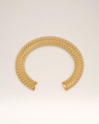 Ami Paris - Brass Pearl Bracelet - Lyst