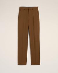 Ami Paris - Wool Large Fit Trousers - Lyst