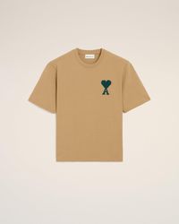 Ami Paris - Cotton Ami De Coeur T-Shirt - Lyst