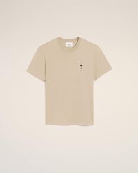 Ami Paris - T-Shirt Ami De Coeur En Coton - Lyst