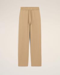 Ami Paris - Cotton Track Pants With Ami De Coeur - Lyst