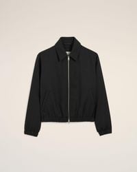 Ami Paris - Wool Padded Jacket With Ami De Coeur - Lyst
