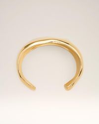 Ami Paris - Brass Dune Large Size Cuff - Lyst