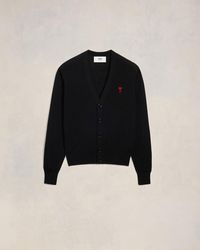 Ami Paris - Ami De Coeur Sweater, Cardigans - Lyst