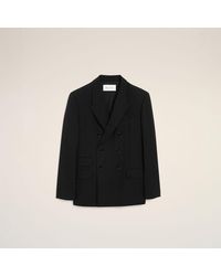 Ami Paris - Blazer Dritto Doppiopetto - Lyst