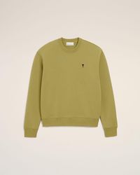 Ami Paris - Cotton Ami De Coeur Sweatshirt - Lyst