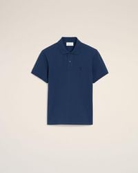 Ami Paris - Cotton Short Sleeves Ami De Coeur Polo Shirt - Lyst