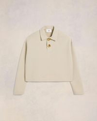 Ami Paris - Ami Cropped Polo - Lyst