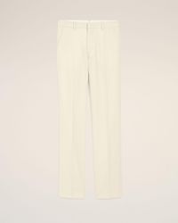 Ami Paris - Wool Straight Trousers - Lyst