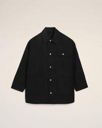Ami Paris - New Wool Worker Jacket - Lyst