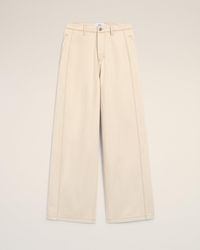 Ami Paris - Cotton Wide Fit Jeans - Lyst
