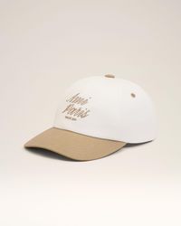 Ami Paris - Weiße Baumwollkappe - Lyst
