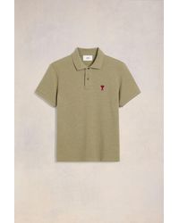 Ami Paris - Adc Polo Shirt - Lyst